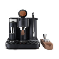Meraki Gen 2 espresso machine in black, front view